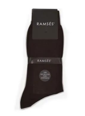 Brown Scottish Thread Ramses Sock