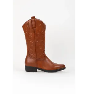 Camel Lufer Cowboy Boot