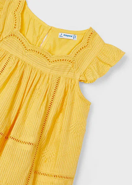 Miel embroidered dress