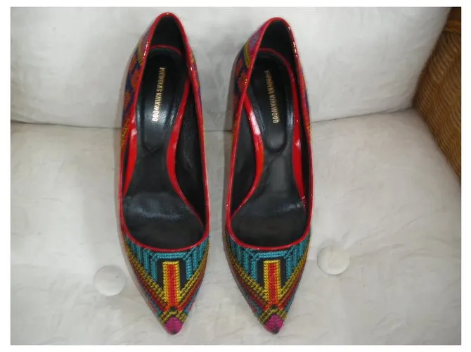 Nicholas Kirkwood Multi-color Heels