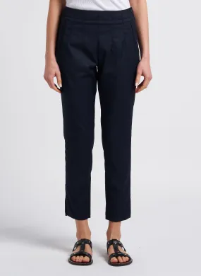 PETUNIA - Straight Pants in Blue