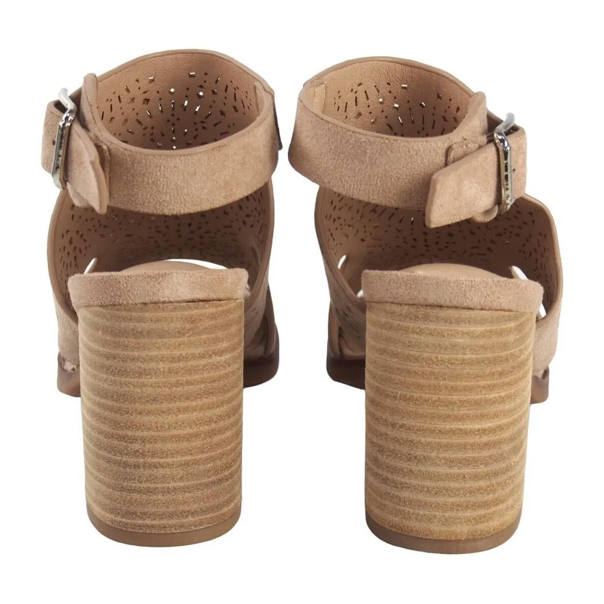 Ladies' taupe sandal 141098.