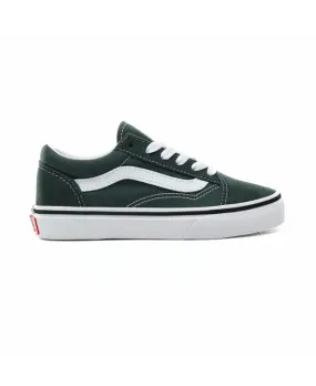 Verdes Zapatillas Vans Old Skool (4-8 años)